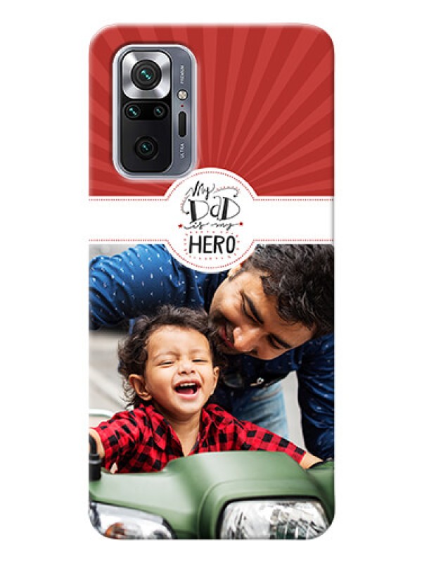 Custom Redmi Note 10 Pro custom mobile phone cases: My Dad Hero Design