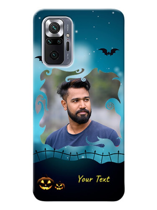 Custom Redmi Note 10 Pro Personalised Phone Cases: Halloween frame design
