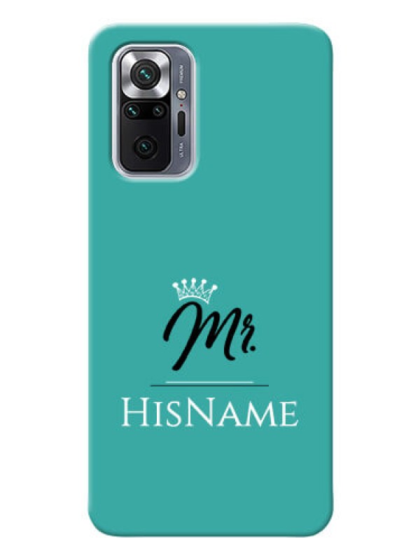 Custom Redmi Note 10 Pro Custom Phone Case Mr with Name