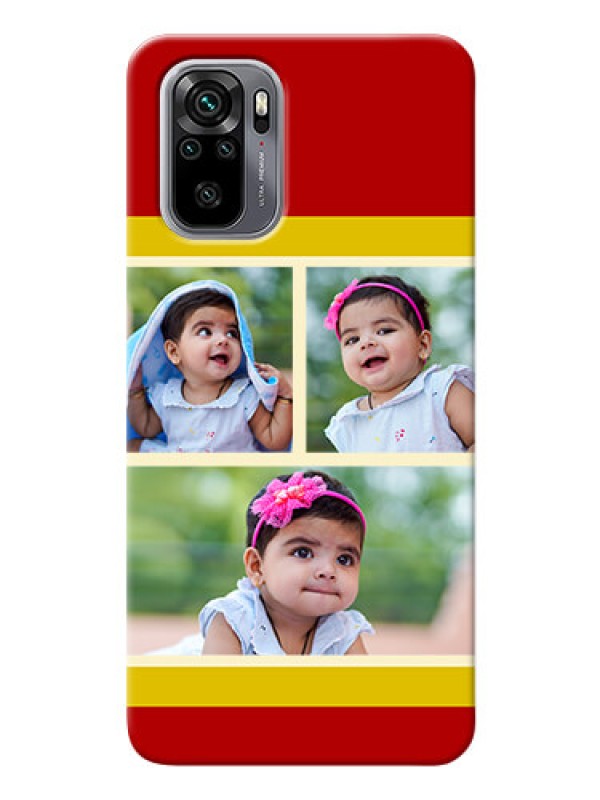 Custom Redmi Note 10 mobile phone cases: Multiple Pic Upload Design