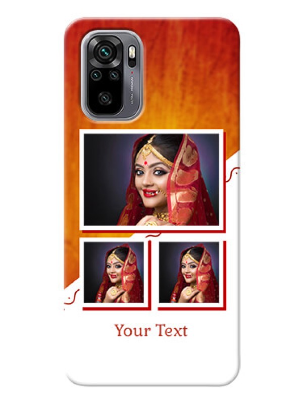 Custom Redmi Note 10 Personalised Phone Cases: Wedding Memories Design  