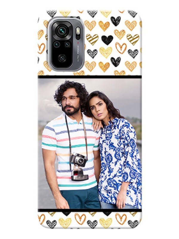 Custom Redmi Note 10 Personalized Mobile Cases: Love Symbol Design