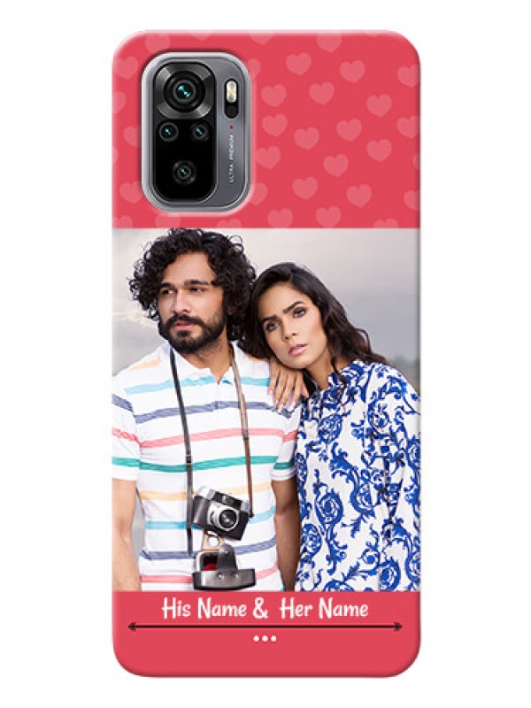 Custom Redmi Note 10 Mobile Cases: Simple Love Design