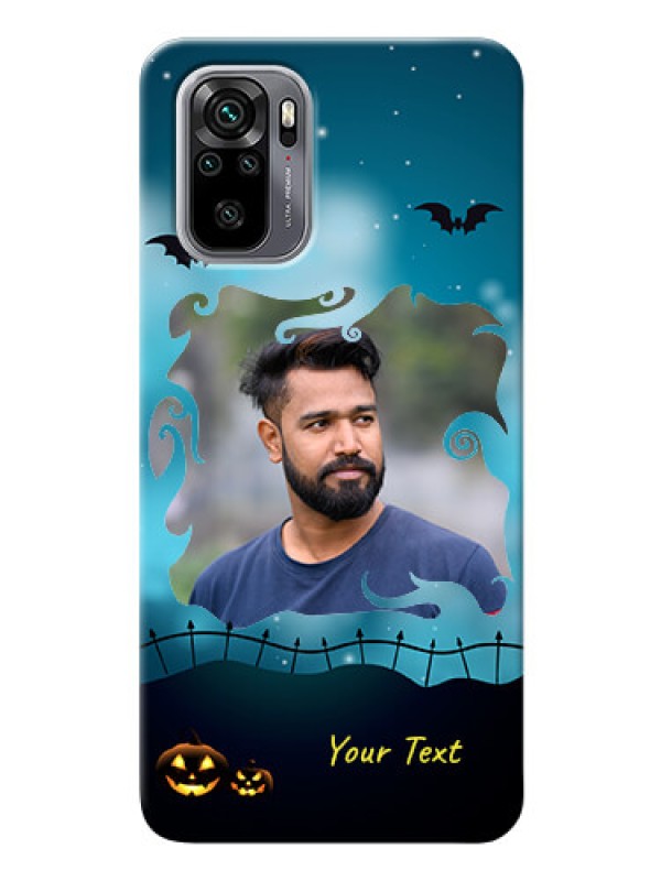 Custom Redmi Note 10 Personalised Phone Cases: Halloween frame design
