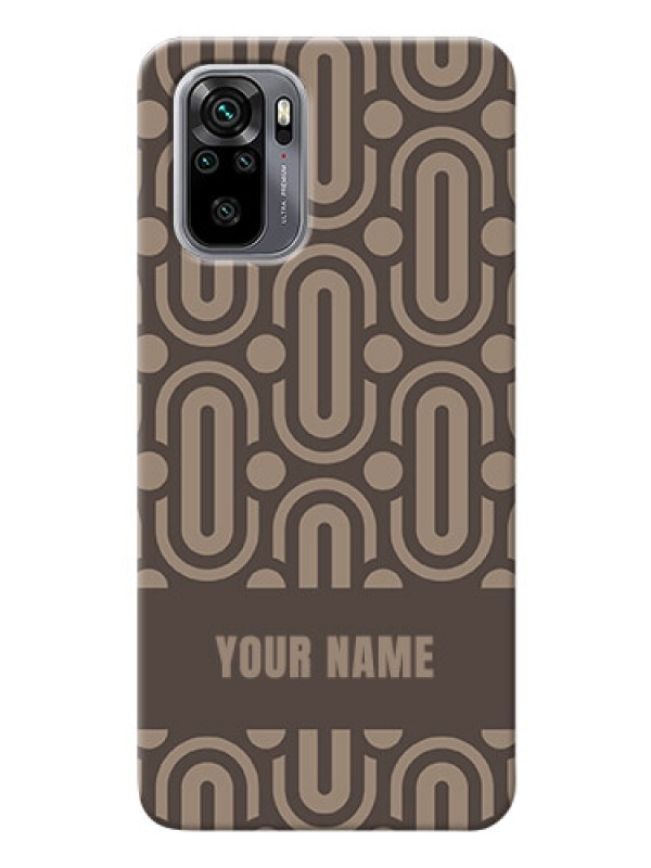 Custom Redmi Note 10 Custom Phone Covers: Captivating Zero Pattern Design