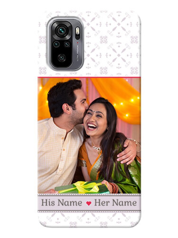 Custom Redmi Note 10s Phone Cases with Photo and Ethnic Design