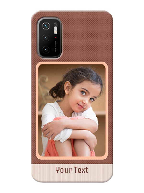Custom Redmi Note 10T 5G Phone Covers: Simple Pic Upload Design