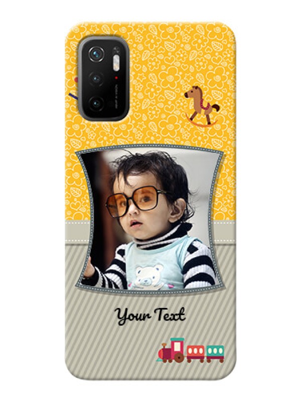Custom Redmi Note 10T 5G Mobile Cases Online: Baby Picture Upload Design