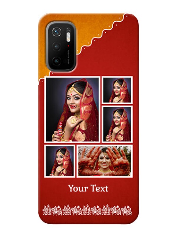 Custom Redmi Note 10T 5G customized phone cases: Wedding Pic Upload Design
