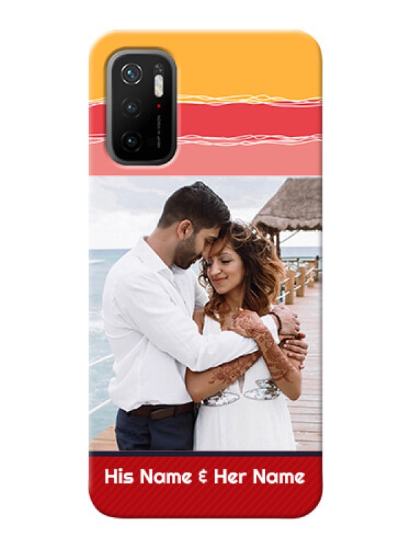 Custom Redmi Note 10T 5G custom mobile phone covers: Colorful Case Design
