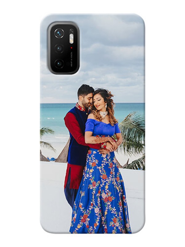 Custom Redmi Note 10T 5G Custom Mobile Cover: Upload Full Picture Design