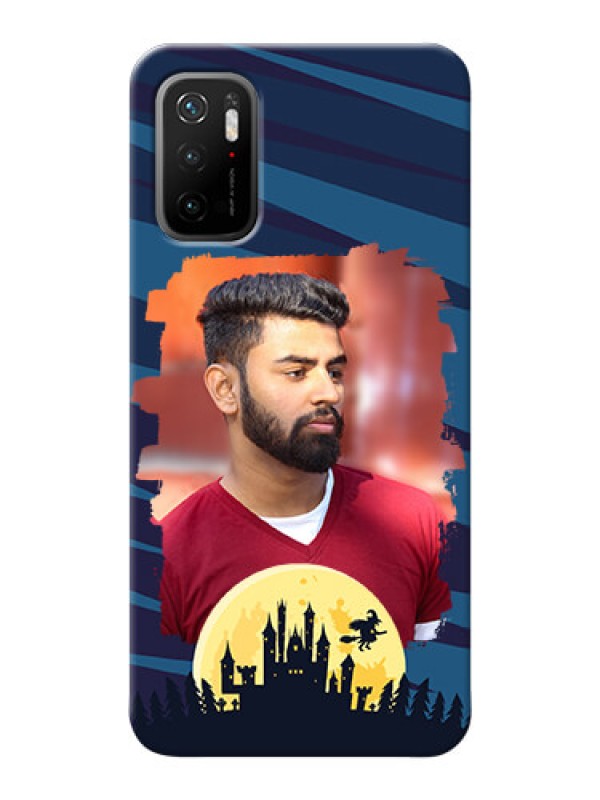 Custom Redmi Note 10T 5G Back Covers: Halloween Witch Design 