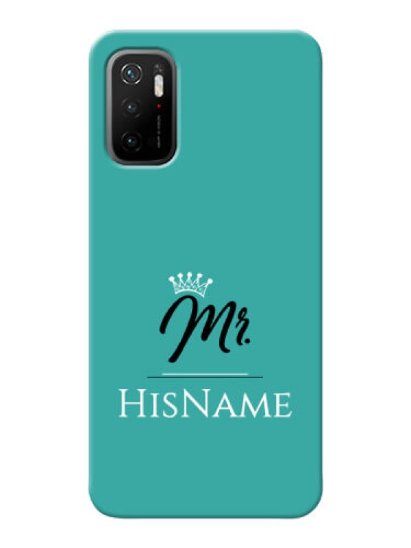 Custom Redmi Note 10T 5G Custom Phone Case Mr with Name