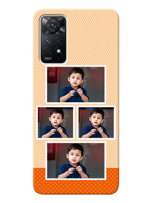 Custom Redmi Note 11 Pro 5G Mobile Back Covers: Bulk Photos Upload Design