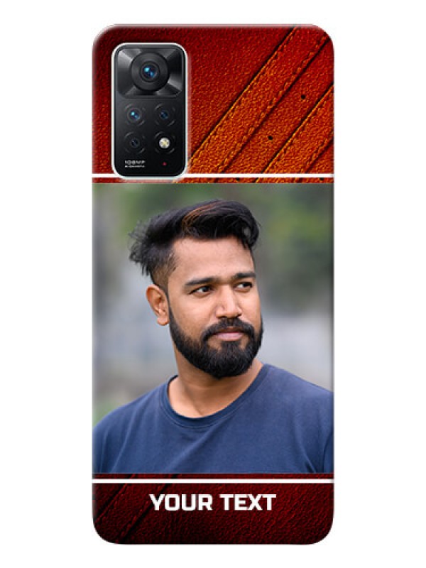 Custom Redmi Note 11 Pro 5G Back Covers: Leather Phone Case Design