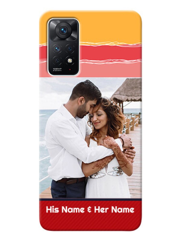 Custom Redmi Note 11 Pro 5G custom mobile phone covers: Colorful Case Design