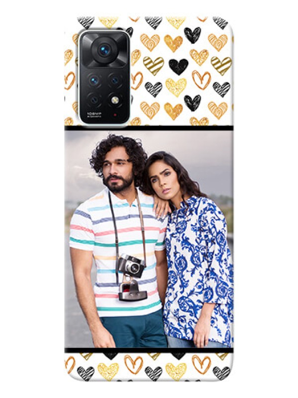 Custom Redmi Note 11 Pro 5G Personalized Mobile Cases: Love Symbol Design
