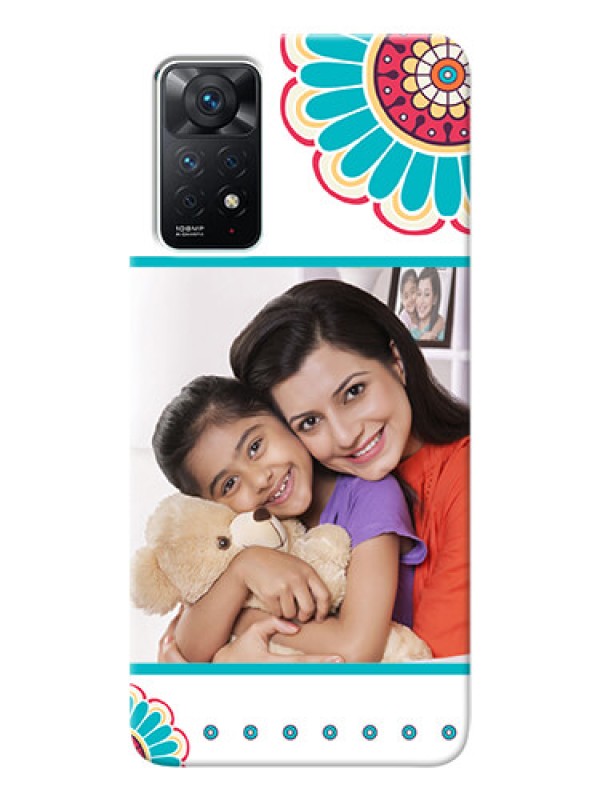 Custom Redmi Note 11 Pro 5G custom mobile phone cases: Flower Design