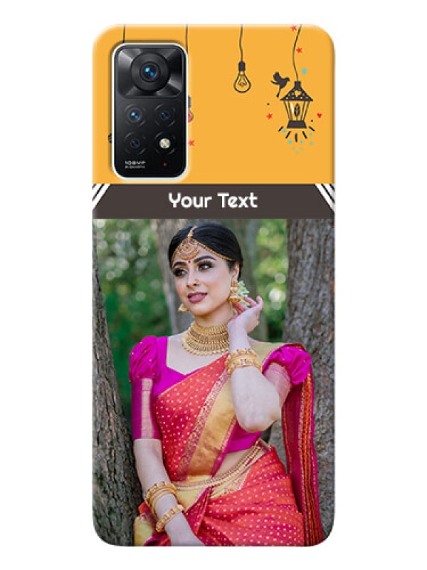 Custom Redmi Note 11 Pro 5G custom back covers with Family Picture and Icons 
