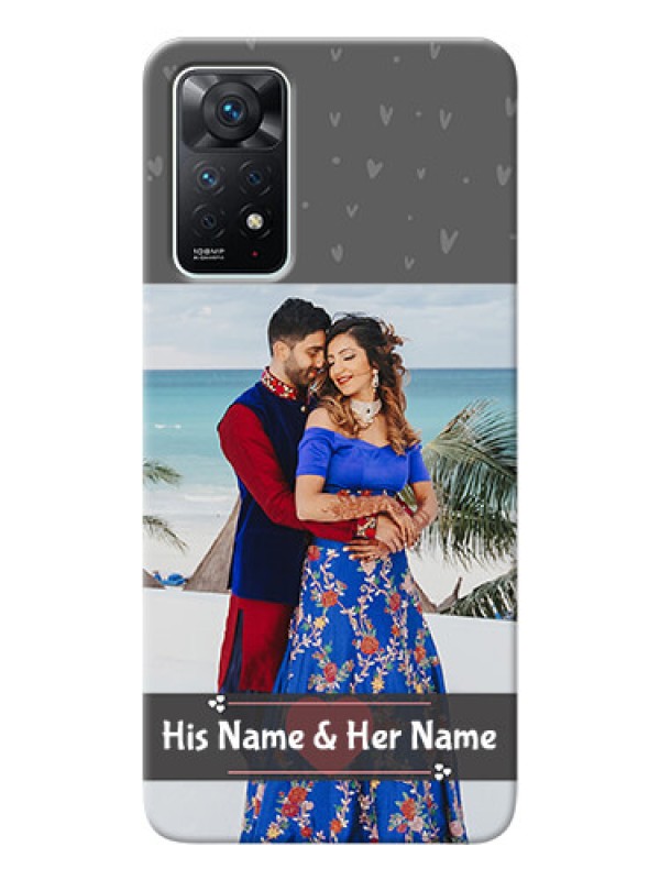 Custom Redmi Note 11 Pro 5G Mobile Covers: Buy Love Designwith Photo Online