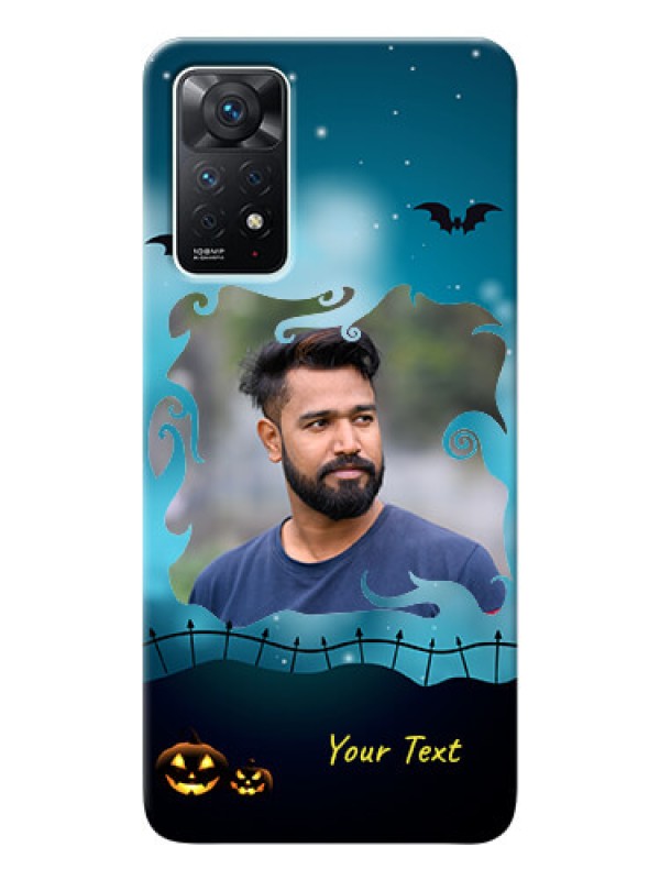 Custom Redmi Note 11 Pro 5G Personalised Phone Cases: Halloween frame design
