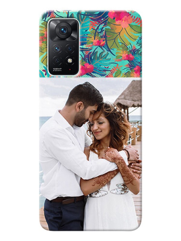 Custom Redmi Note 11 Pro 5G Personalized Phone Cases: Watercolor Floral Design