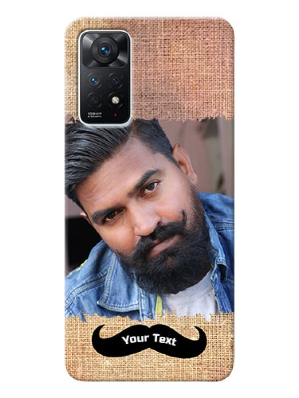 Custom Redmi Note 11 Pro 5G Mobile Back Covers Online with Texture Design