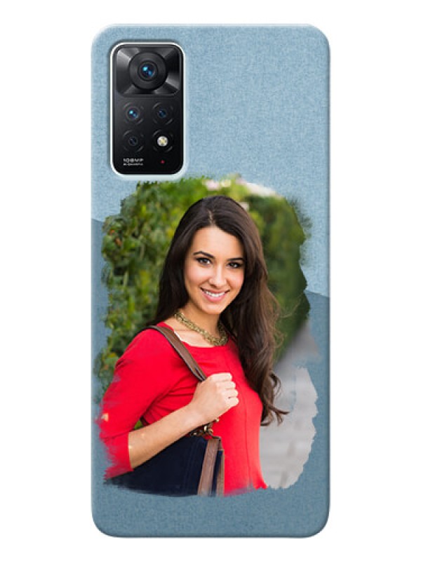 Custom Redmi Note 11 Pro 5G custom mobile phone covers: Grunge Line Art Design