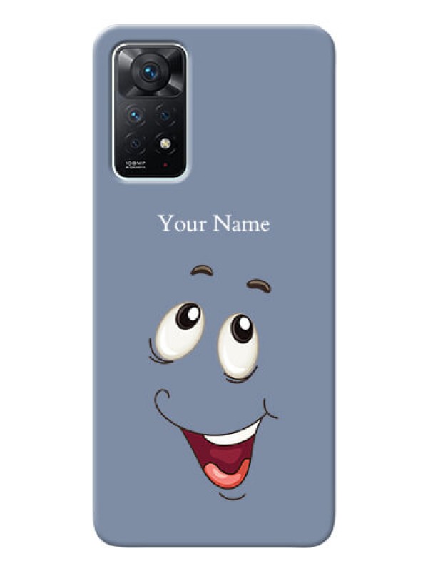 Custom Redmi Note 11 Pro 5G Phone Back Covers: Laughing Cartoon Face Design