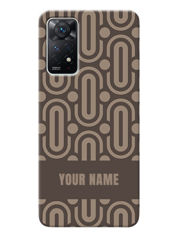 Custom Redmi Note 11 Pro 5G Custom Phone Covers: Captivating Zero Pattern Design