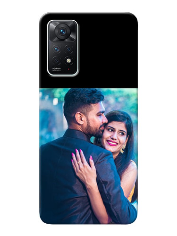 Custom Redmi Note 11 Pro 5G Custom Hard Phone Case - Upload Full Picture With Custom Color Design