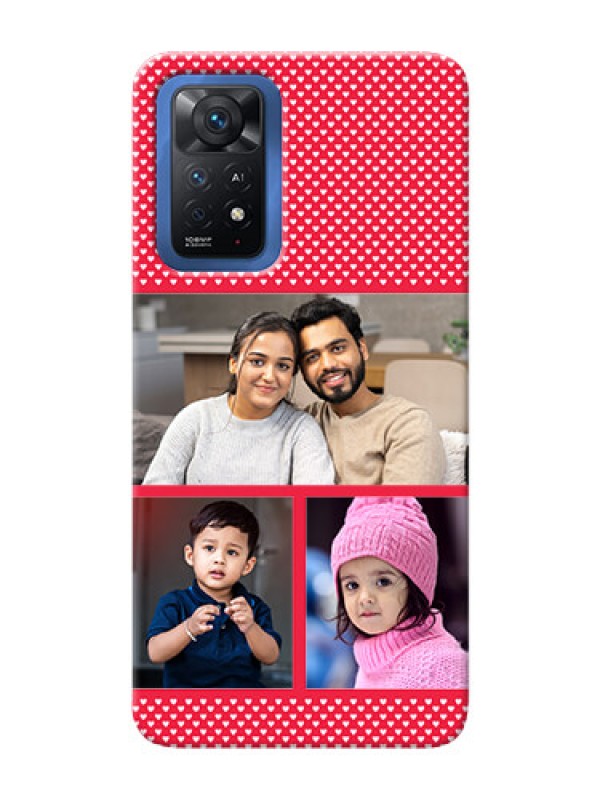 Custom Redmi Note 11 Pro Plus 5G mobile back covers online: Bulk Pic Upload Design