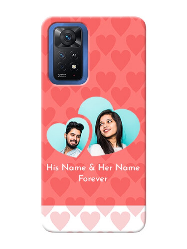 Custom Redmi Note 11 Pro Plus 5G personalized phone covers: Couple Pic Upload Design