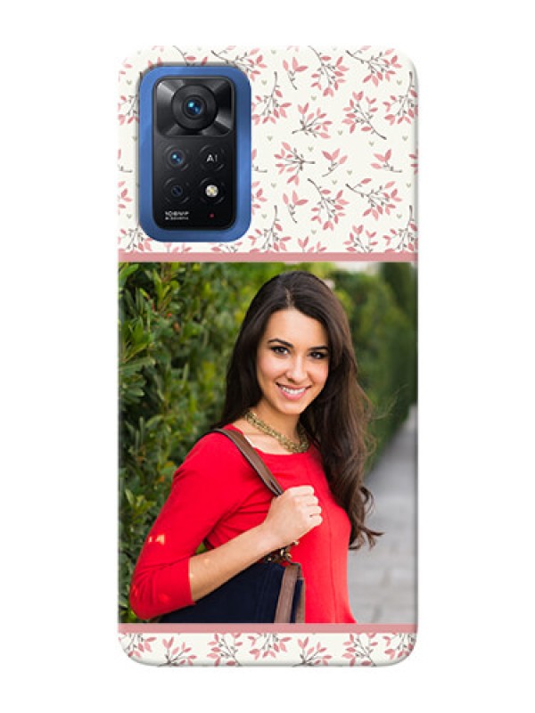 Custom Redmi Note 11 Pro Plus 5G Back Covers: Premium Floral Design
