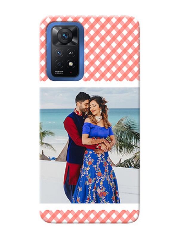 Custom Redmi Note 11 Pro Plus 5G custom mobile cases: Pink Pattern Design