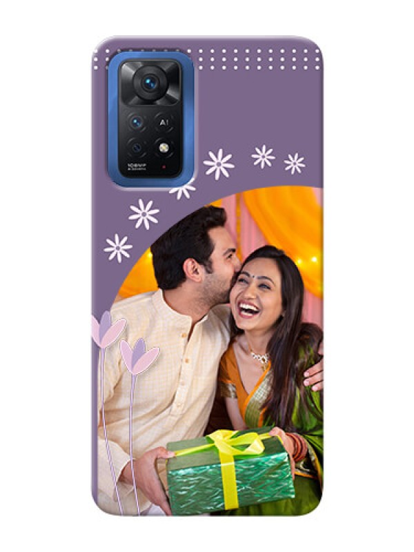Custom Redmi Note 11 Pro Plus 5G Phone covers for girls: lavender flowers design 