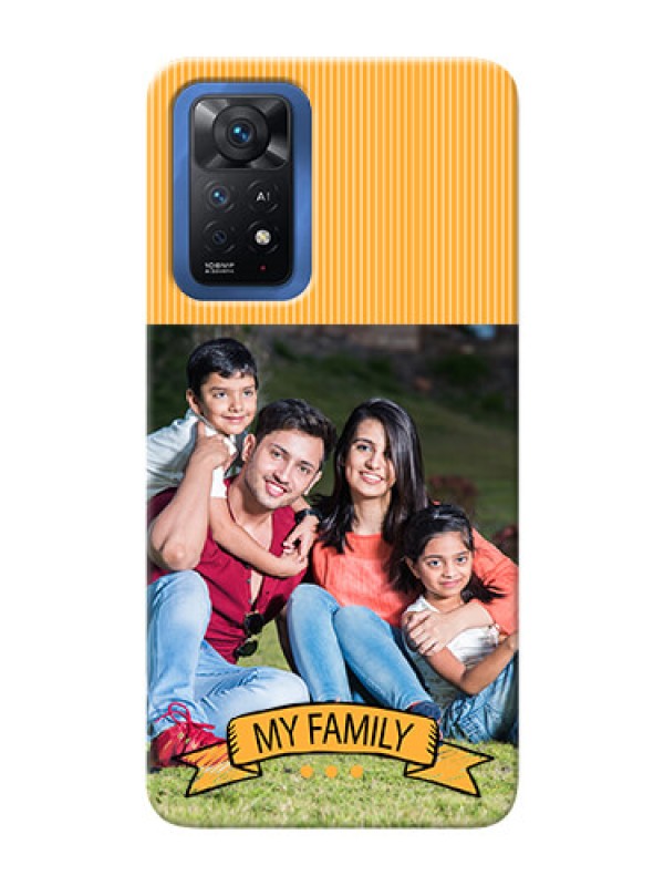 Custom Redmi Note 11 Pro Plus 5G Personalized Mobile Cases: My Family Design