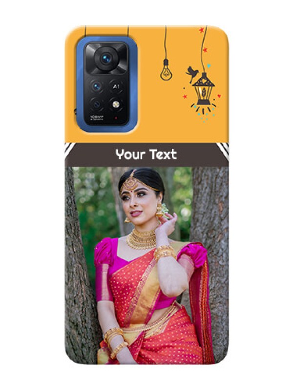 Custom Redmi Note 11 Pro Plus 5G custom back covers with Family Picture and Icons 