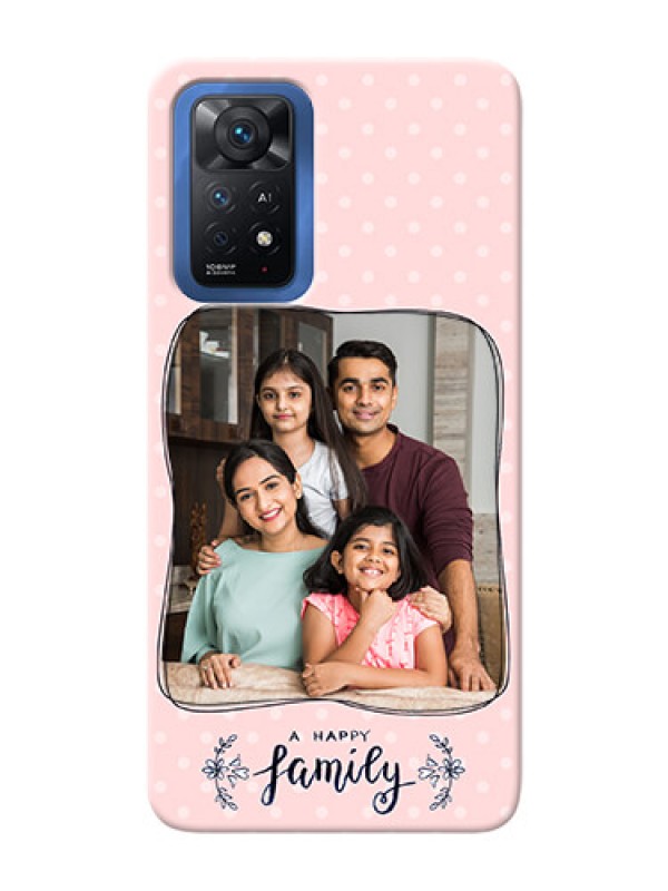 Custom Redmi Note 11 Pro Plus 5G Personalized Phone Cases: Family with Dots Design