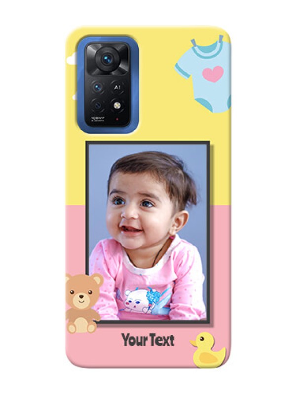 Custom Redmi Note 11 Pro Plus 5G Back Covers: Kids 2 Color Design