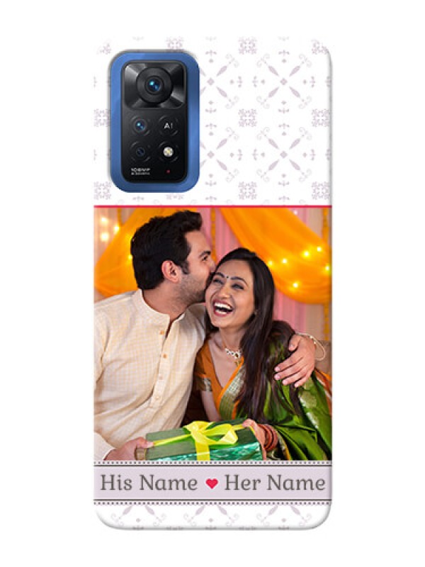 Custom Redmi Note 11 Pro Plus 5G Phone Cases with Photo and Ethnic Design