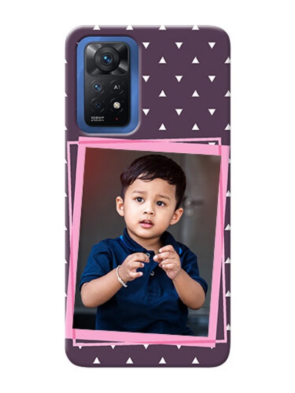Custom Redmi Note 11 Pro Plus 5G Phone Cases: Triangle Pattern Dotted Design