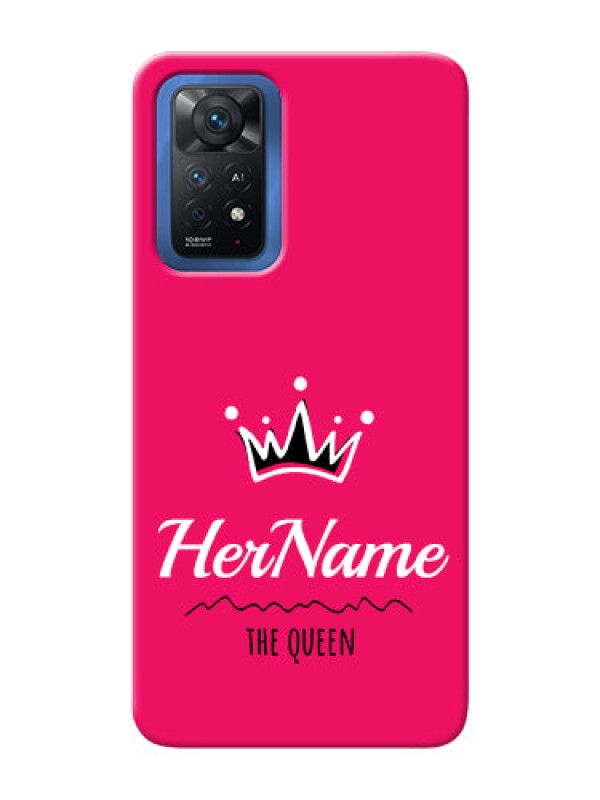 Custom Redmi Note 11 Pro Plus 5G Queen Phone Case with Name