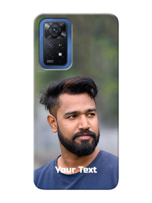 Custom Redmi Note 11 Pro Plus 5G Mobile Cover: Photo with Text