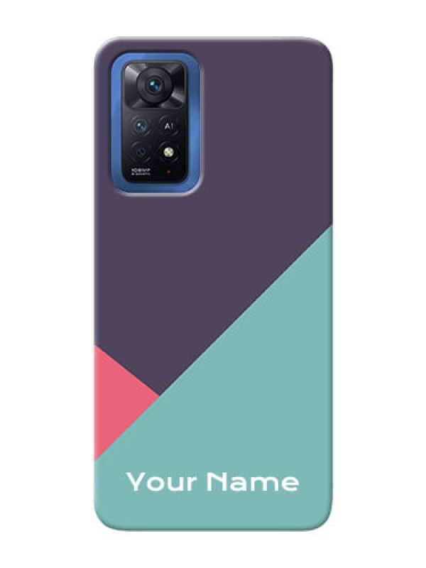 Custom Redmi Note 11 Pro Plus 5G Custom Phone Cases: Tri Color abstract Design