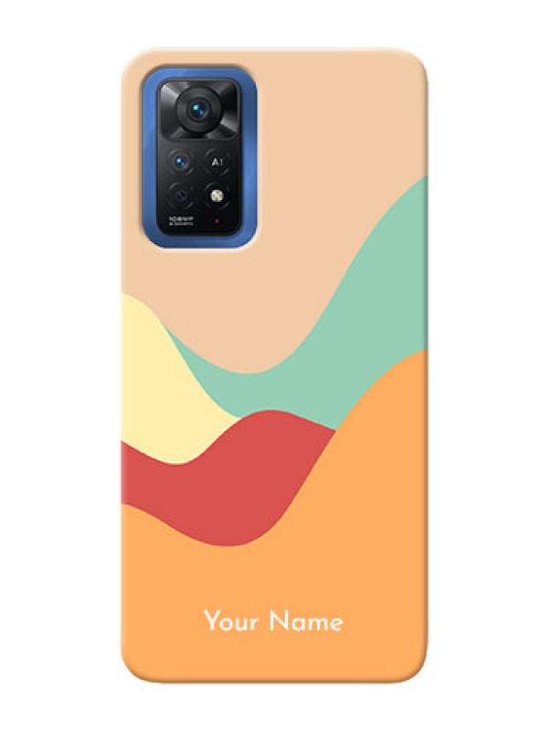 Custom Redmi Note 11 Pro Plus 5G Custom Mobile Case with Ocean Waves Multi-colour Design