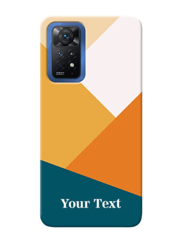 Custom Redmi Note 11 Pro Plus 5G Custom Phone Cases: Stacked Multi-colour Design