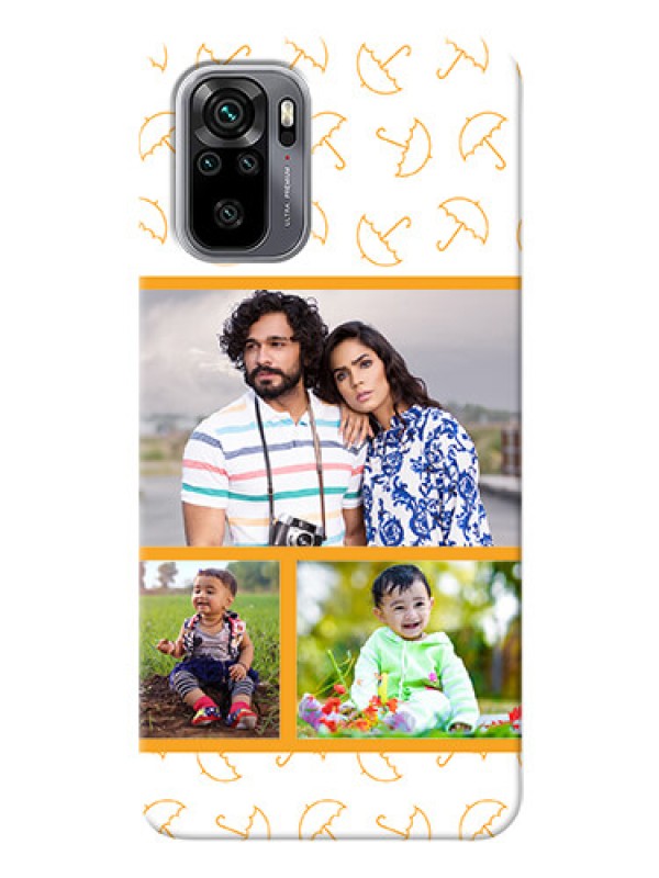 Custom Redmi Note 11 Se Personalised Phone Cases: Yellow Pattern Design