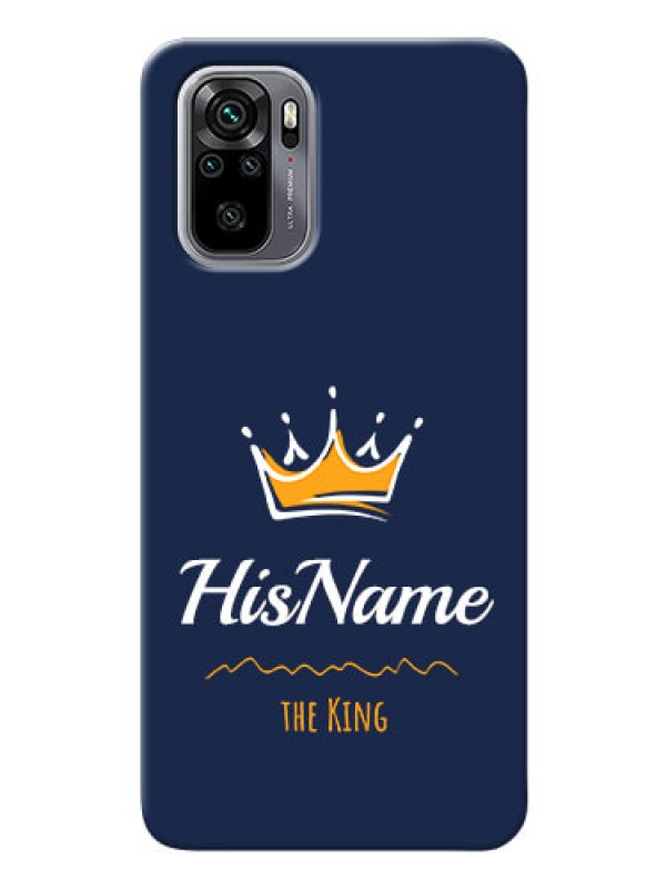 Custom Redmi Note 11 Se King Phone Case with Name