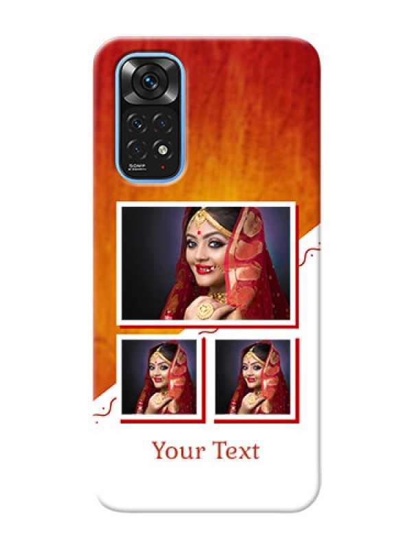 Custom Redmi Note 11 Personalised Phone Cases: Wedding Memories Design 
